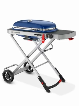 Газовый гриль Weber Тревелер (Traveler) синий ASIA