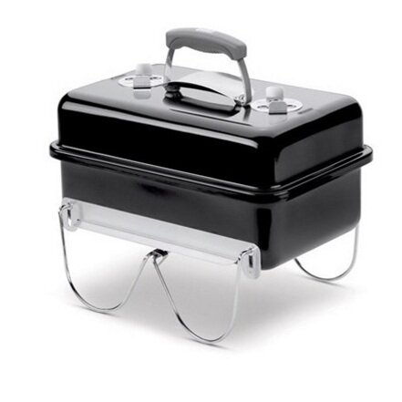 Угольный гриль Weber Go Anywhere, портативный, чёрный в Омске в Омске