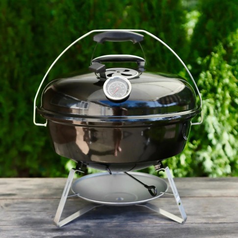 Угольный гриль SNS Travel Kettle, 47 см (c корзиной SNS Charcoal Basket) в Омске