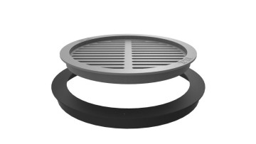 Решётка-гриль Grillver 480 К-Гр (комплект), чугунная, 49 см