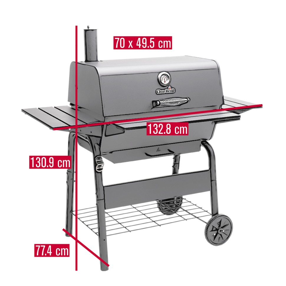 Угольный гриль Char-Broil Charcoal L в Омске в Омске