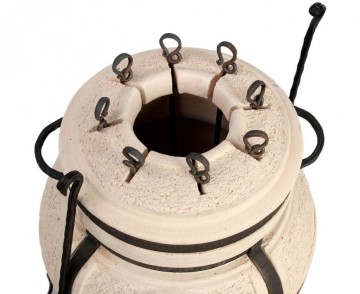 Тандыр "Охотник" (Амфора), 25 см