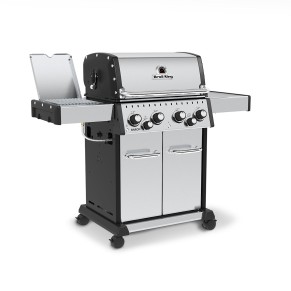 Гриль газовый Broil King Барон С490 (Baron S490 IR New), нерж. сталь