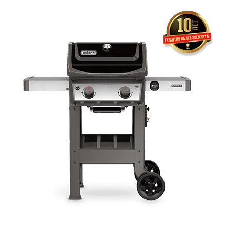 Газовый гриль Weber Spirit II E-210 GBS, чёрный