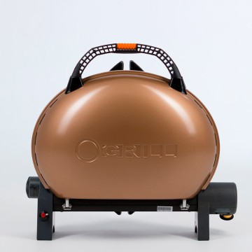 Гриль газовый O-GRILL 500M bicolor black-gold