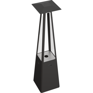 Уличный газовый обогреватель Kratki umbrella, чёрный