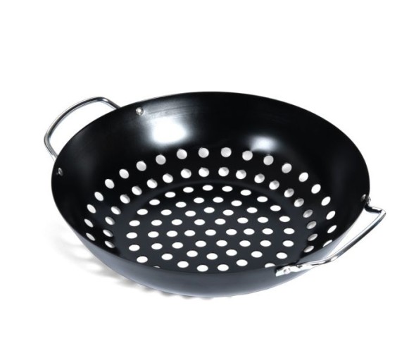 Поддон для гриля Big Green Egg, алюминиевый, перфорированный, круглый 28 см