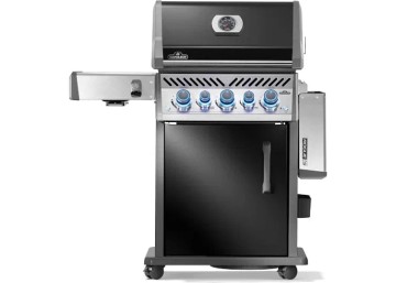 Газовый гриль Napoleon, Роуг ПРО-С 425 (Rogue PRO-S 425) (черный, с ИК горелкой 3/3, задней горелкой и вертелом в комплекте)