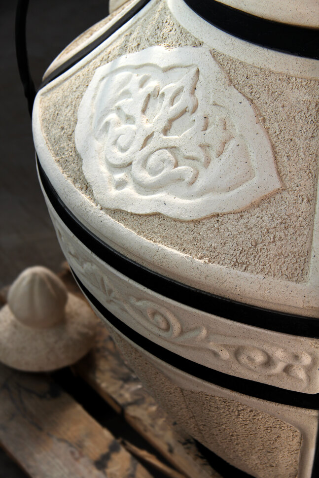 Тандыр "Аладдин" (Амфора) с откидной крышкой, 35 см